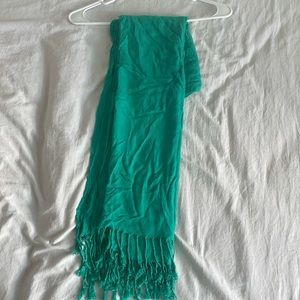 Turquoise pashmina